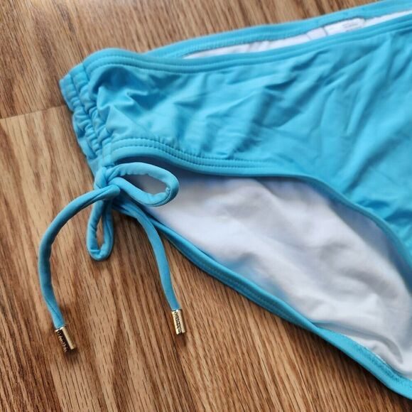 Calvin Klein Bikini Bottoms Women's Size Large Mix Match Baby Blue Swimwear - Picture 2 of 8